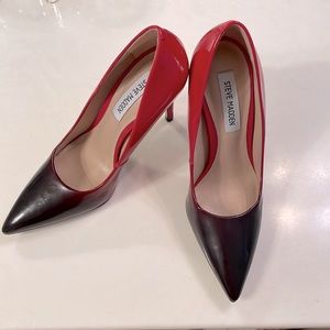 Steve Madden Red ombré pumps